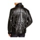 Inexpensive Men Vogue Black Leather Jackets